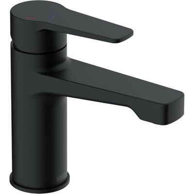 LENZ - MOLA - Negro - 4.5x14x14.5cm - Grifo de lavabo LENZ - MOLA - Negro - 4.5x14x14.5cm - Grifo de lavabo