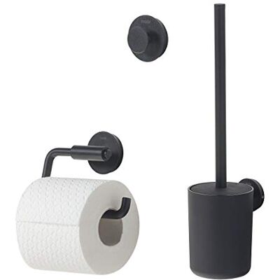 Set de accesorios de baño Urban negro de Tiger - 3 piezas Set de accesorios de baño Urban negro de Tiger - 3 piezas