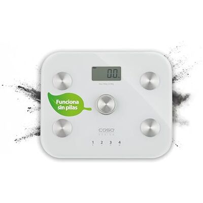 Escala Personal Electrónica Caso BodyEnergy Fit Blanco Escala Personal Electrónica Caso BodyEnergy Fit Blanco