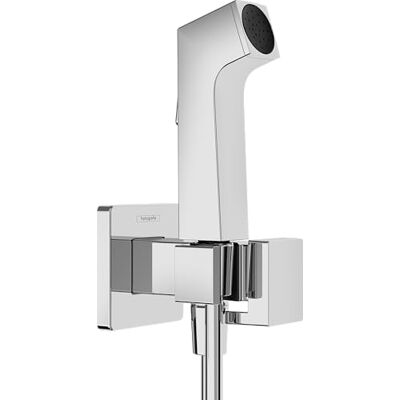 Hansgrohe Bidette Cabezal de ducha - Ahorro de agua, Tipo de chorro único, QuickClean - Cabezal de ducha Hansgrohe Bidette Cabezal de ducha - Ahorro de agua, Tipo de chorro único, QuickClean - Cabezal de ducha