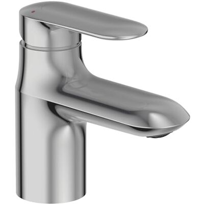 Jacob Delafon Grifo de Lavabo Cuerpo liso Ahorro de agua Fácil Instalación Aireador antical Color Cromo E99984-CP Jacob Delafon Grifo de Lavabo Cuerpo liso Ahorro de agua Fácil Instalación Aireador antical Color Cromo E99984-CP
