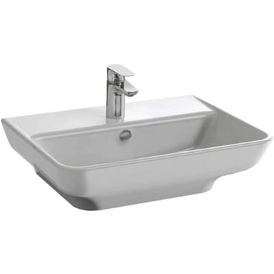 Jacob Delafon Lavabo PMR Struktura molido, Blanco Jacob Delafon Lavabo PMR Struktura molido, Blanco