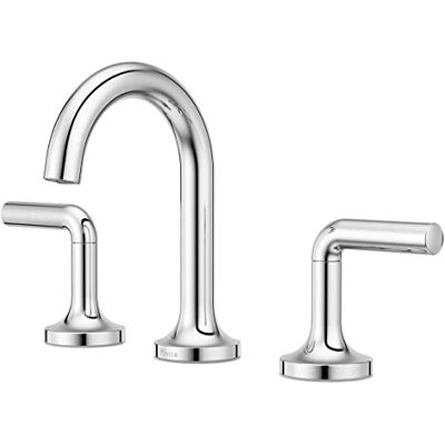 PFISTER Zeelan Grifo para lavabo de baño, 2 manijas, 3 agujeros, de 8 a 20 pulgadas, sin fugas, válvula de disco de cerámica, cromo pulido PFISTER Zeelan Grifo para lavabo de baño, 2 manijas, 3 agujeros, de 8 a 20 pulgadas, sin fugas, válvula de disco de cerámica, cromo pulido