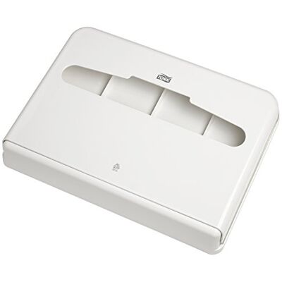 Tork 344080 Dispensador de cubreasientos para inodoro / Sistema V1 de papel cubreasiento wc / Blanco Tork 344080 Dispensador de cubreasientos para inodoro / Sistema V1 de papel cubreasiento wc / Blanco