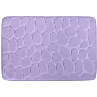 MSV - Schaum Kiesel Lavendel 40x60 - Lavanda - 40x60 - bath mat MSV - Schaum Kiesel Lavendel 40x60 - Lavanda - 40x60 - bath mat