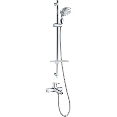 Wirquin Rimini Touch Shower Bath Barra de ducha con grifo monomando mecánico Wirquin Rimini Touch Shower Bath Barra de ducha con grifo monomando mecánico