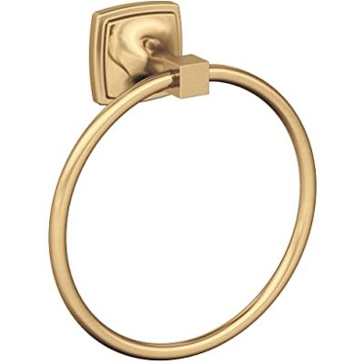 Amerock Anillo de Toalla 7-9/16 Pulgadas (192 mm) Bronce champán Estatura Toallero Herrajes de baño Accesorios de baño Amerock Anillo de Toalla 7-9/16 Pulgadas (192 mm) Bronce champán Estatura Toallero Herrajes de baño Accesorios de baño