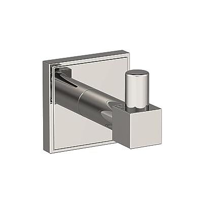 Amerock Níquel pulido Single Robe Hook 1-7/8 en. (48 mm) Longitud Towel Holder Appoint Towel Hook for Bathroom Hardware del baño Accesorios de baño Amerock Níquel pulido Single Robe Hook 1-7/8 en. (48 mm) Longitud Towel Holder Appoint Towel Hook for Bathroom Hardware del baño Accesorios de baño