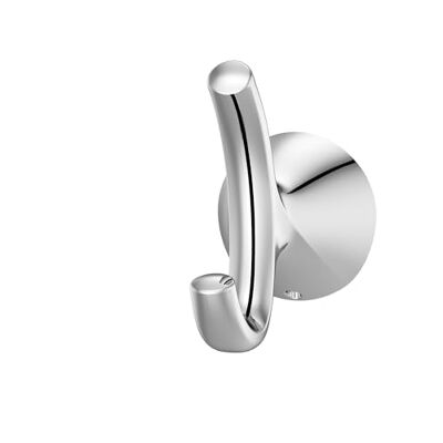 PFISTER Willa Towel Hook, Bathroom Towel Hook, Wall-Mounted, Screw-In, Polished Chrome Finish, BRHWLL0C PFISTER Willa Towel Hook, Bathroom Towel Hook, Wall-Mounted, Screw-In, Polished Chrome Finish, BRHWLL0C