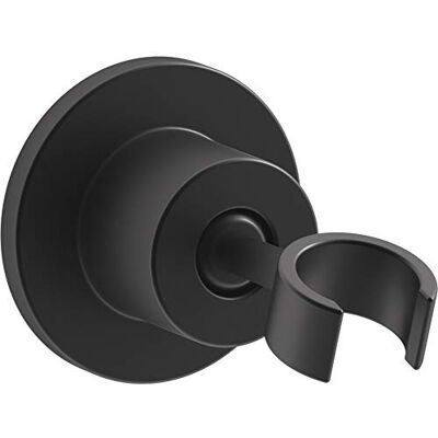 Kohler Soporte de pared ajustable, color negro mate Kohler Soporte de pared ajustable, color negro mate