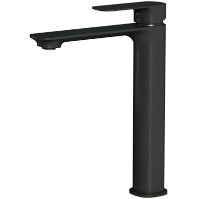 EMKE Grifo de baño negro mate, mezclador de latón con cartucho de cerámica y aireador, fácil instalación, 269x215x49 mm, grifo de lavabo duradero, ahorro de agua EMKE Grifo de baño negro mate, mezclador de latón con cartucho de cerámica y aireador, fácil instalación, 269x215x49 mm, grifo de lavabo duradero, ahorro de agua