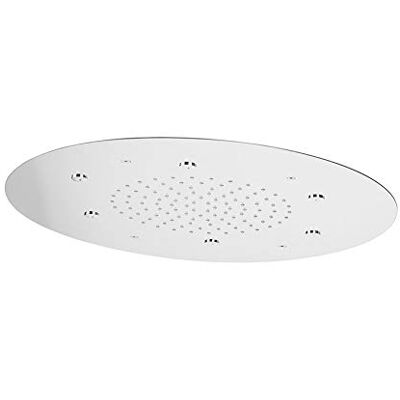Ramon Soler Hydrotherapy Alcachofa de Ducha de Acero Inoxidable con Función de Lluvia para Secador Ramon Soler Hydrotherapy Alcachofa de Ducha de Acero Inoxidable con Función de Lluvia para Secador