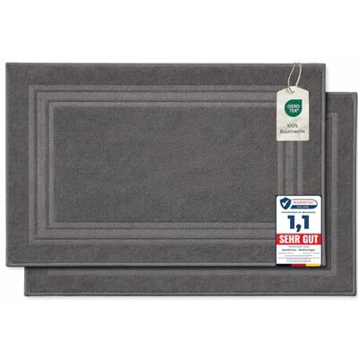 Sevval Kmf-badmatta-50x70-antrazit - Alfombra de baño Sevval Kmf-badmatta-50x70-antrazit - Alfombra de baño