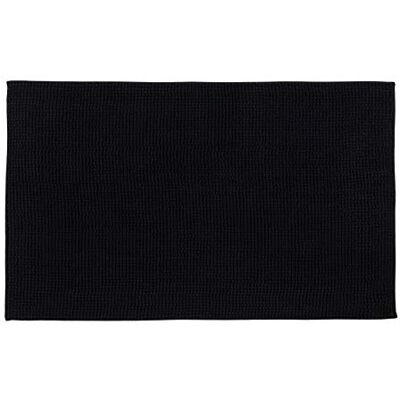 GÖZZE Chenille Alfombra de baño - Gris - 70x120 cm - Alfombra de baño GÖZZE Chenille Alfombra de baño - Gris - 70x120 cm - Alfombra de baño