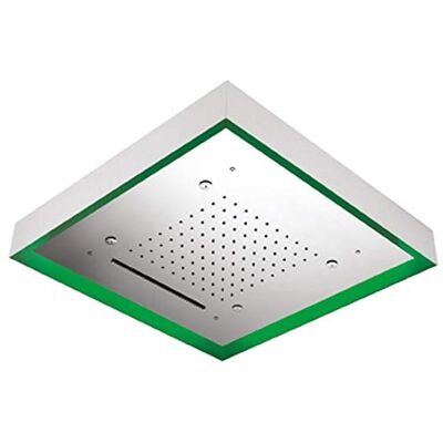 Ramon Soler Shower Hydrotherapy Alcachofa de Ducha Led para Montaje en Techo (Rectangular, 570 mm) Ramon Soler Shower Hydrotherapy Alcachofa de Ducha Led para Montaje en Techo (Rectangular, 570 mm)