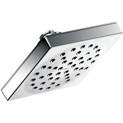 Moen 90 Degree 6" Single-Function Showerhead with Immersion Technology at 2.5 GPM Flow Rate, Chrome Moen 90 Degree 6" Single-Function Showerhead with Immersion Technology at 2.5 GPM Flow Rate, Chrome