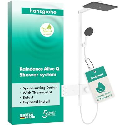 Sistema de Ducha Hansgrohe Rainflow - Rain, PowderRain, EcoSmart Sistema de Ducha Hansgrohe Rainflow - Rain, PowderRain, EcoSmart