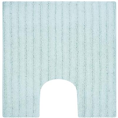 Spirella Alfombra de baño de algodón BENOA 55x55cm Azul Claro Spirella Alfombra de baño de algodón BENOA 55x55cm Azul Claro