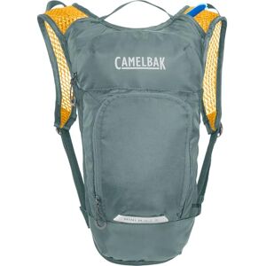 CAMELBAK Mochila de hidratación para niños Mini M.U.L.E. 3,5 L + 1,5 l, Stormy Sea/Mango CAMELBAK Mochila de hidratación para niños Mini M.U.L.E. 3,5 L + 1,5 l, Stormy Sea/Mango