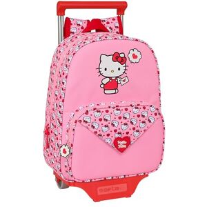 Safta HELLO KITTY Mochila Infantil con Carro 705, Ideal para Niños de Diferentes Edades, Cómoda y Versátil, Calidad y Resistencia, 26x11x34 cm Safta HELLO KITTY Mochila Infantil con Carro 705, Ideal para Niños de Diferentes Edades, Cómoda y Versátil, Calidad y Resistencia, 26x11x34 cm