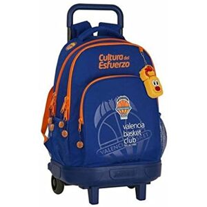 Safta Mochila Escolar con Carro de Valencia Basket, 330x150x430mm Safta Mochila Escolar con Carro de Valencia Basket, 330x150x430mm