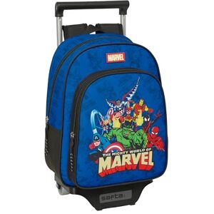 Safta Avengers Mochila Infantil con Carro 705, Ideal para Niños de Diferentes Edades, Cómoda y Versátil, Calidad y Resistencia, 27x10x33 cm Safta Avengers Mochila Infantil con Carro 705, Ideal para Niños de Diferentes Edades, Cómoda y Versátil, Calidad y Resistencia, 27x10x33 cm