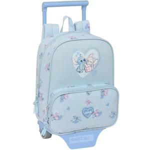Safta STITCH Mochila Guardería con Carro , Ideal para Niños de Diferentes Edades, Cómoda y Versátil, Calidad y Resistencia, 22x10x27 cm Safta STITCH Mochila Guardería con Carro , Ideal para Niños de Diferentes Edades, Cómoda y Versátil, Calidad y Resistencia, 22x10x27 cm