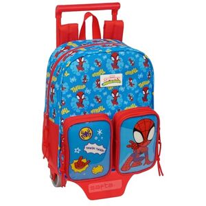 Safta Spidey 6L 22x27x10 Cm Mini Wheeled Backpack One Size Safta Spidey 6L 22x27x10 Cm Mini Wheeled Backpack One Size