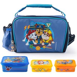 p:os PAW Patrol Bolsa nevera pequeña para niños (1,7 L, incluye 3 fiambreras), perfecta para viajes, playa, guardería o escuela, color azul p:os PAW Patrol Bolsa nevera pequeña para niños (1,7 L, incluye 3 fiambreras), perfecta para viajes, playa, guardería o escuela, color azul