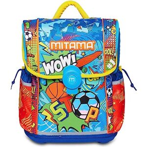 Mitama Mochila Doble Compartimiento, UPSIDE STREET GAME, Azul Bolsillo por Botella Termica, Varios Bolsillos Interiores, Tirantes Ergonomicos, Mochila Escuela Primaria Niños Mitama Mochila Doble Compartimiento, UPSIDE STREET GAME, Azul Bolsillo por Botella Termica, Varios Bolsillos Interiores, Tirantes Ergonomicos, Mochila Escuela Primaria Niños