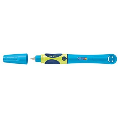 Pelikan griffix Pluma estilográfica para diestros, color azul neón, 1 unidad en blíster Pelikan griffix Pluma estilográfica para diestros, color azul neón, 1 unidad en blíster