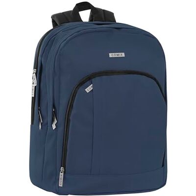 Mochila organizada azul Comix - Mochila Mochila organizada azul Comix - Mochila