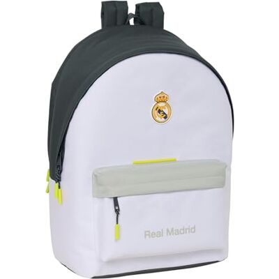 Safta Mochila Real Madrid Gran Capacidad y Respaldo Acolchado Licencia Oficial Resistente Niños, Jóvenes y Adultos Safta Mochila Real Madrid Gran Capacidad y Respaldo Acolchado Licencia Oficial Resistente Niños, Jóvenes y Adultos