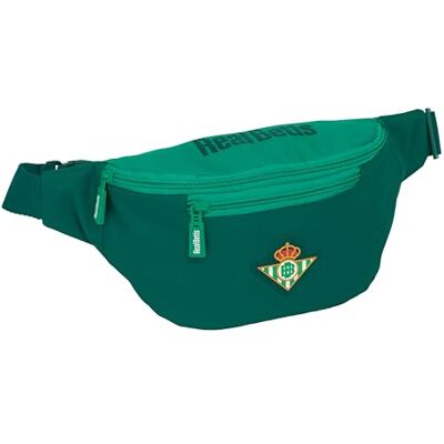 Safta Real Betis BALOMPIÉ Riñonera con Bolsillo Exterior, Ideal para Jóvenes y Niños de Diferentes Edades, Cómoda y Versátil, Calidad y Resistencia, 23x9x12 cm Safta Real Betis BALOMPIÉ Riñonera con Bolsillo Exterior, Ideal para Jóvenes y Niños de Diferentes Edades, Cómoda y Versátil, Calidad y Resistencia, 23x9x12 cm