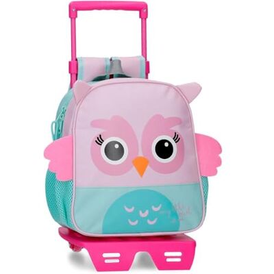 ROLL ROAD Happy Pets Mochila Guardería Rosa 23x25x10 cm Poliéster ROLL ROAD Happy Pets Mochila Guardería Rosa 23x25x10 cm Poliéster