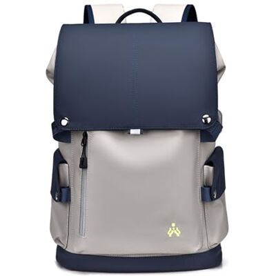 FANDARE Mochila para Laptop Mochila de Viaje de Negocios con Bloqueo de Puerto de Carga USB & Cinturón Reflectante Mochila Trabajo Mochilas para portátiles netbooks Mochilas Tipo Casual Azul Blanco FANDARE Mochila para Laptop Mochila de Viaje de Negocios con Bloqueo de Puerto de Carga USB & Cinturón Reflectante Mochila Trabajo Mochilas para portátiles netbooks Mochilas Tipo Casual Azul Blanco