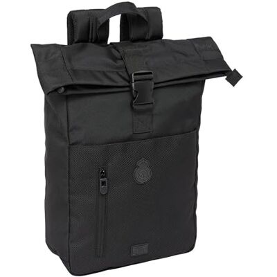 Safta Mochila Real Madrid Viaje Gran Capacidad y Respaldo Acolchado Licencia Oficial Resistente Niños, Jóvenes y Adultos Safta Mochila Real Madrid Viaje Gran Capacidad y Respaldo Acolchado Licencia Oficial Resistente Niños, Jóvenes y Adultos
