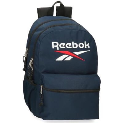 Reebok Boston Mochila Escolar Adaptable a Carro portátil de hasta 15,6" Pulgadas Azul 31x44x15 cms Poliéster 20,46L by Joumma Bags Reebok Boston Mochila Escolar Adaptable a Carro portátil de hasta 15,6" Pulgadas Azul 31x44x15 cms Poliéster 20,46L by Joumma Bags