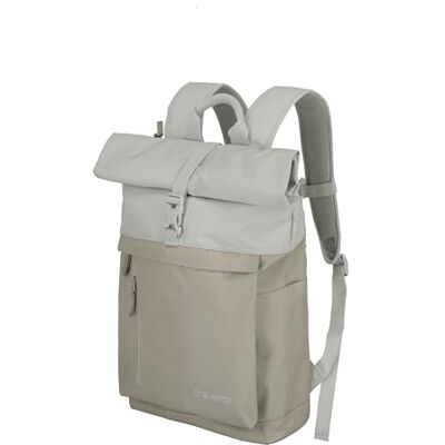 travelite Mochila de equipaje de mano, mochila para ordenador portátil de 15,6 pulgadas, Basics, mochila de viaje, función Rolltop, 60 cm, 35 litros travelite Mochila de equipaje de mano, mochila para ordenador portátil de 15,6 pulgadas, Basics, mochila de viaje, función Rolltop, 60 cm, 35 litros