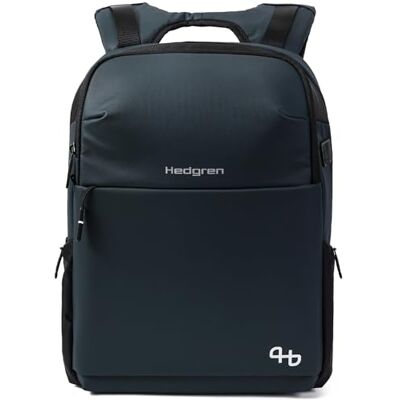 Hedgren , Tram (Hcom04), 2 Compartment Backpack 15,4" Rfid City Blue Eco, Men Hedgren , Tram (Hcom04), 2 Compartment Backpack 15,4" Rfid City Blue Eco, Men