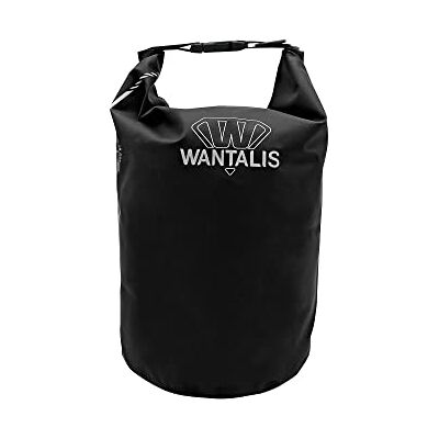 Wantalis Bolsa Impermeable PVC 500D Totalmente Impermeable termosoldada Ultra Resistente con Correas de Transporte 5L / 10L / 15L 6 Colores Wantalis Bolsa Impermeable PVC 500D Totalmente Impermeable termosoldada Ultra Resistente con Correas de Transporte 5L / 10L / 15L 6 Colores