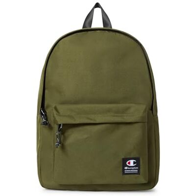 Champion Mochila unisex Iconic Lifestyle, color verde, talla única, Green, Talla única Champion Mochila unisex Iconic Lifestyle, color verde, talla única, Green, Talla única