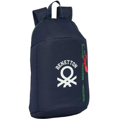 Safta BENETTON TOGETHER Mini Mochila para Uso Diario, Ideal para Niños de Diferentes Edades, Cómoda y Versátil, Calidad y Resistencia, 22x10x39 cm Safta BENETTON TOGETHER Mini Mochila para Uso Diario, Ideal para Niños de Diferentes Edades, Cómoda y Versátil, Calidad y Resistencia, 22x10x39 cm