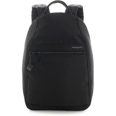 Hedgren VOGUE Mochila pequeña + RFID para mujer, compacta con apertura trasera, resistente al agua y al polvo, color negro Hedgren VOGUE Mochila pequeña + RFID para mujer, compacta con apertura trasera, resistente al agua y al polvo, color negro
