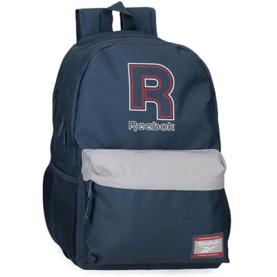 Reebok Queens Mochila Doble Compartimento Adaptable 15,6" Pulgadas Marino 31x44x15 cm Poliéster 20,46L by Joumma Bags Reebok Queens Mochila Doble Compartimento Adaptable 15,6" Pulgadas Marino 31x44x15 cm Poliéster 20,46L by Joumma Bags