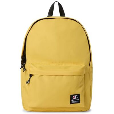 Champion Mochila unisex Iconic Lifestyle, color amarillo, talla única, Amarillo, Talla única Champion Mochila unisex Iconic Lifestyle, color amarillo, talla única, Amarillo, Talla única