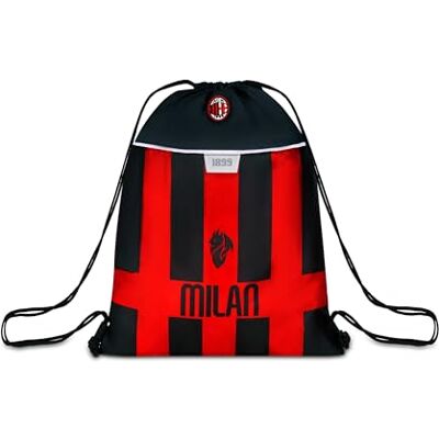Seven Milan Mochila tipo mochila, color rojo y negro, para deporte y tiempo libre, escuela primaria, fútbol, rojo, Talla única, Casual Seven Milan Mochila tipo mochila, color rojo y negro, para deporte y tiempo libre, escuela primaria, fútbol, rojo, Talla única, Casual