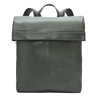 LIEBESKIND BERLIN Cuero mochila de ocio Elvira Backpack Cypress Green verde oscuro LIEBESKIND BERLIN Cuero mochila de ocio Elvira Backpack Cypress Green verde oscuro