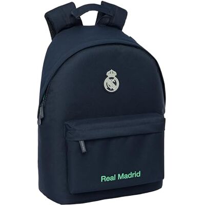 Safta REAL MADRID 2ª EQUIPACIÓN 25/26 Mochila Juvenil para Portátil 14.1", Ideal para Jóvenes de Diferentes Edades, Cómoda y Versátil, Calidad y Resistencia, 31x16x41 cm Safta REAL MADRID 2ª EQUIPACIÓN 25/26 Mochila Juvenil para Portátil 14.1", Ideal para Jóvenes de Diferentes Edades, Cómoda y Versátil, Calidad y Resistencia, 31x16x41 cm