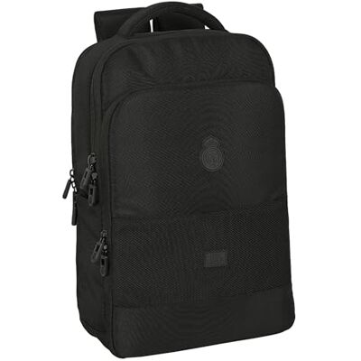 Safta Mochila Real Madrid Viaje Gran Capacidad y Respaldo Acolchado Licencia Oficial Resistente Niños, Jóvenes y Adultos Safta Mochila Real Madrid Viaje Gran Capacidad y Respaldo Acolchado Licencia Oficial Resistente Niños, Jóvenes y Adultos